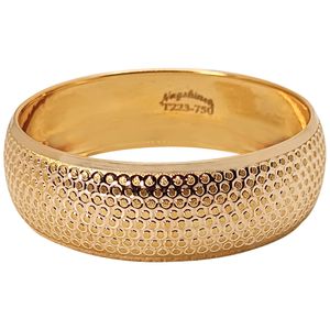 النگو طلا 18 عیار زنانه گالری طلای ونوسام مدل تراش کد t223s2